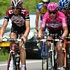 Kim Kirchen et Frank Schleck lors des Championnats Nationaux 2007